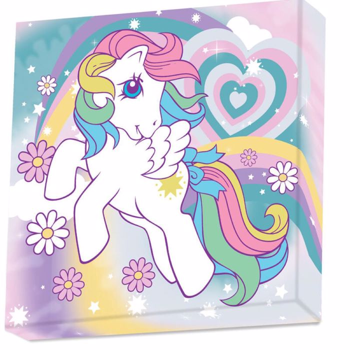 DIAMOND DOTZ KAMBADAKI 28*28CM RETRO PONY, MY LITTLE PONY