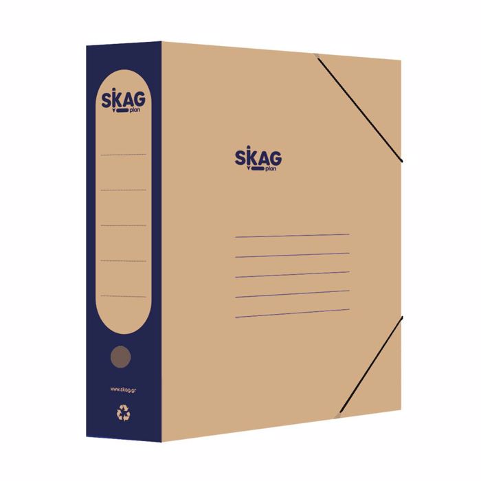 SKAG XARTINO KOuTI ME LASTIXO ME RAXI 8.5cm