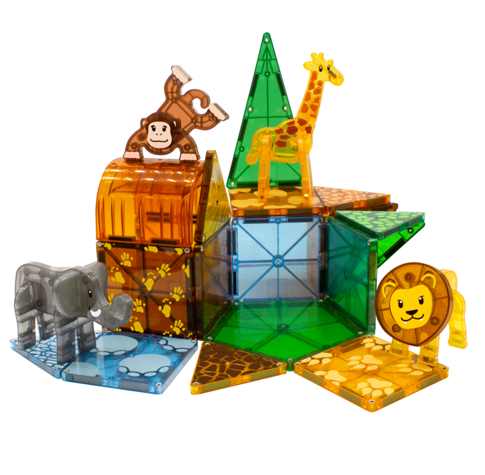MAGNATILES SAFARI ANIMALS 25 SET