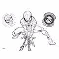SET XROMATISMOu SPIDER MAN 54cmx47cm