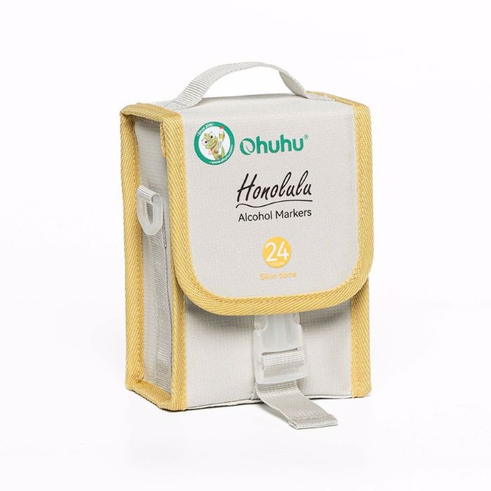 OHUHU MARKADOROI ALKOOLIS BRUSH & CHISEL SKIN TONES SET 24tmx
