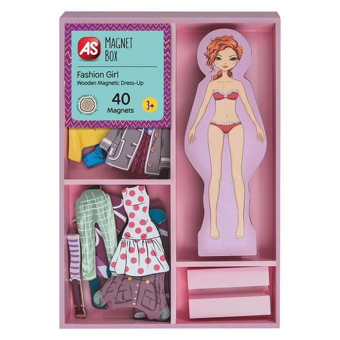 MAGNETIC BOX- DRESS UP FASHION GIRL