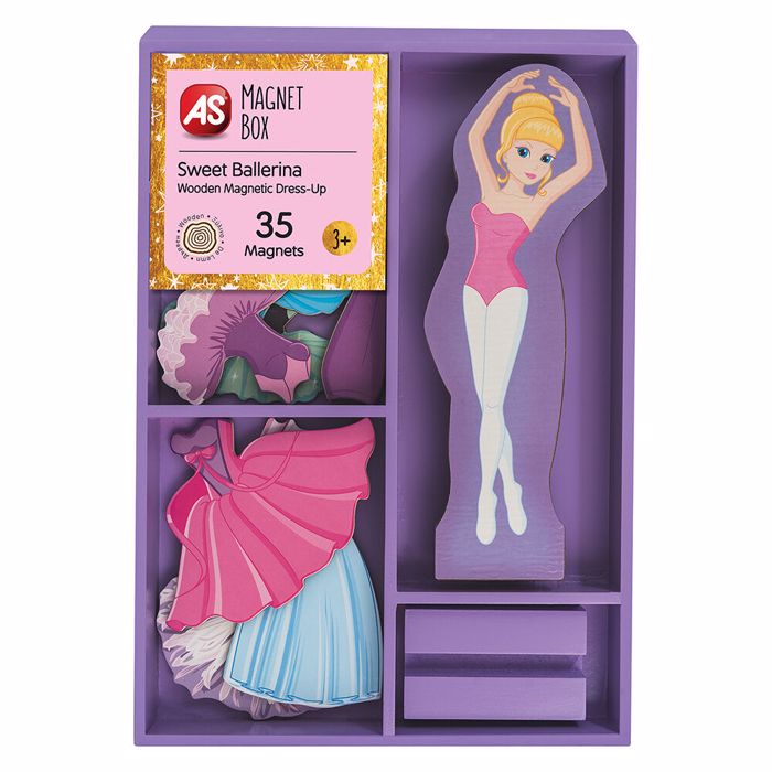 MAGNETIC BOX- DRESS UP SWEET BALLERINA