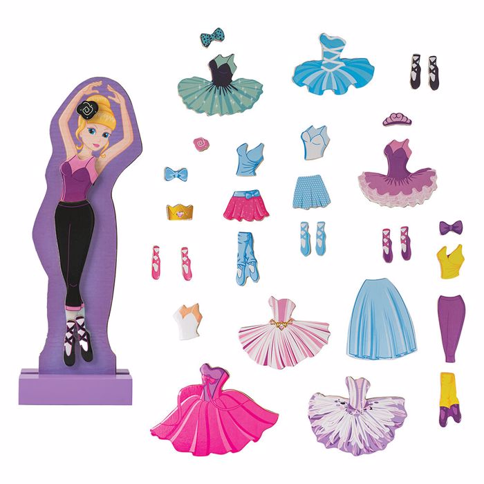 MAGNETIC BOX- DRESS UP SWEET BALLERINA
