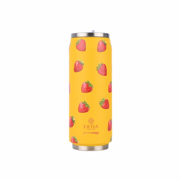 ThERMOS TRAVEL CUP SAVE THE AEGEAN 500ml BERRY BRIGHT
