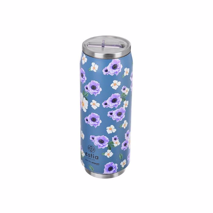 ThERMOS TRAVEL CUP SAVE THE AEGEAN 500ml GARDEN BLUE