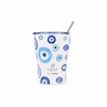 ThERMOS COFFEE MUG SAVE THE AEGEAN 350ml SPIRIT OF LUCK