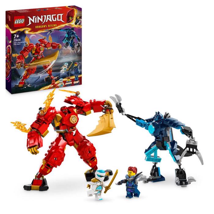 LEGO 71808 KAI'S ELEMENTAL FIRE MECH