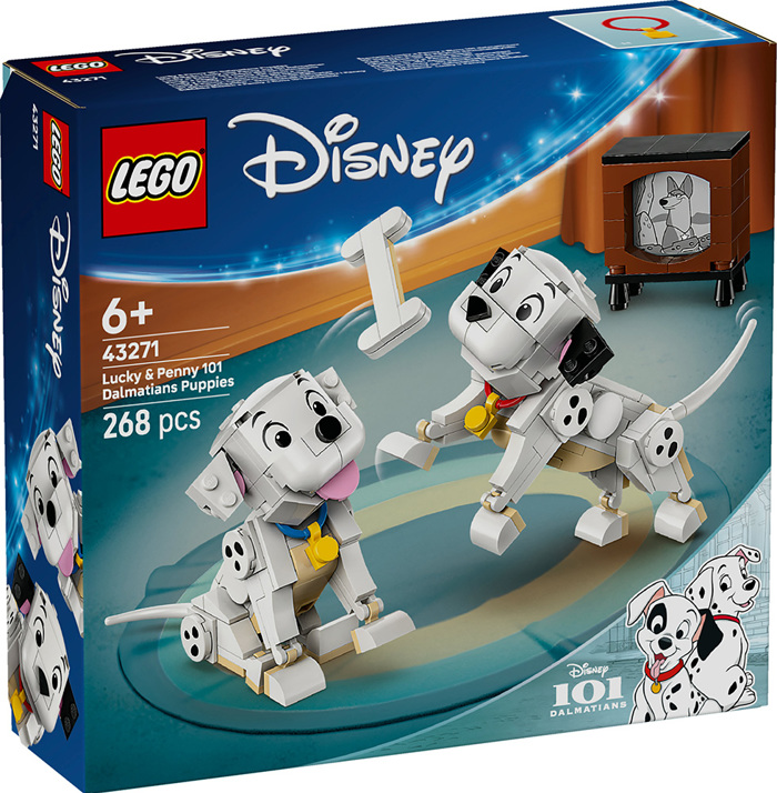 LEGO 43271 LUCKY & PENNY 101 DALMATIAS PUPPIES