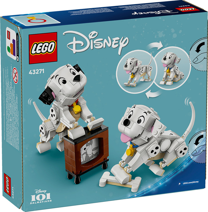 LEGO 43271 LUCKY & PENNY 101 DALMATIAS PUPPIES