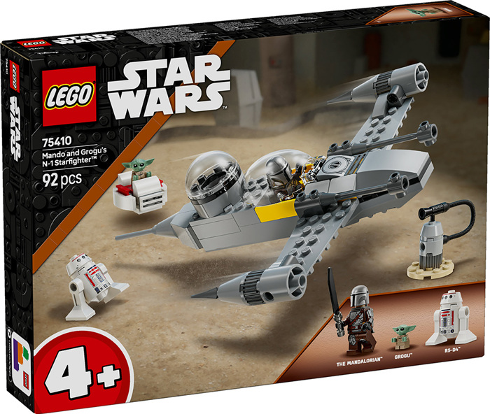 LEGO 75410 MANDO AND GROGU'S N-1 STARFIGHTER