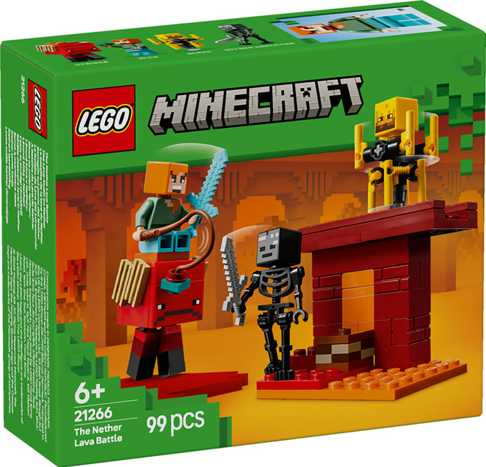 LEGO 21266 THE NETHER LAVA BATTLE
