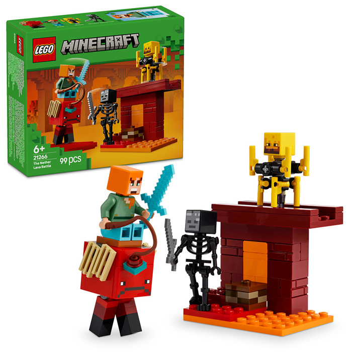 LEGO 21266 THE NETHER LAVA BATTLE