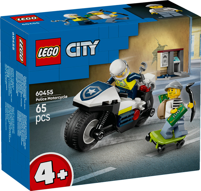 LEGO 60455 POLICE MOTORCYCLE CHASE
