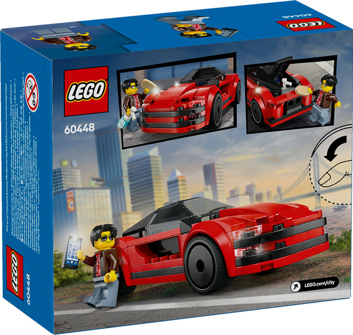 LEGO 60448 RED SPORT CAR