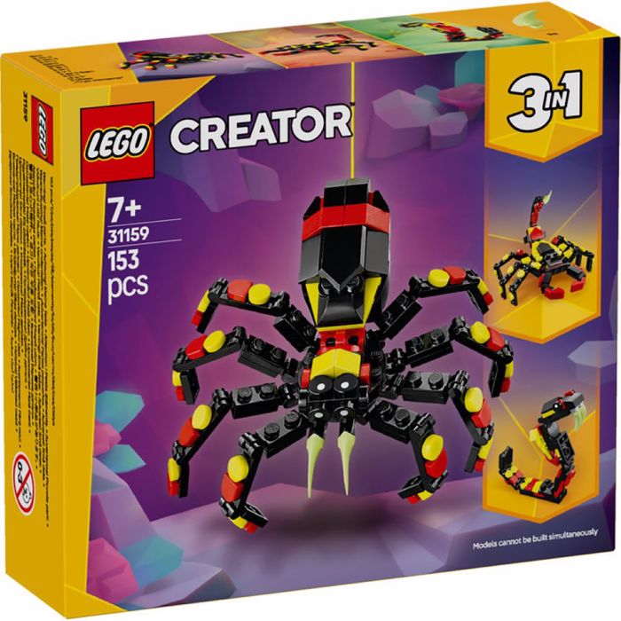 LEGO 31159 WILD ANIMALS: SURPISING SPIDER