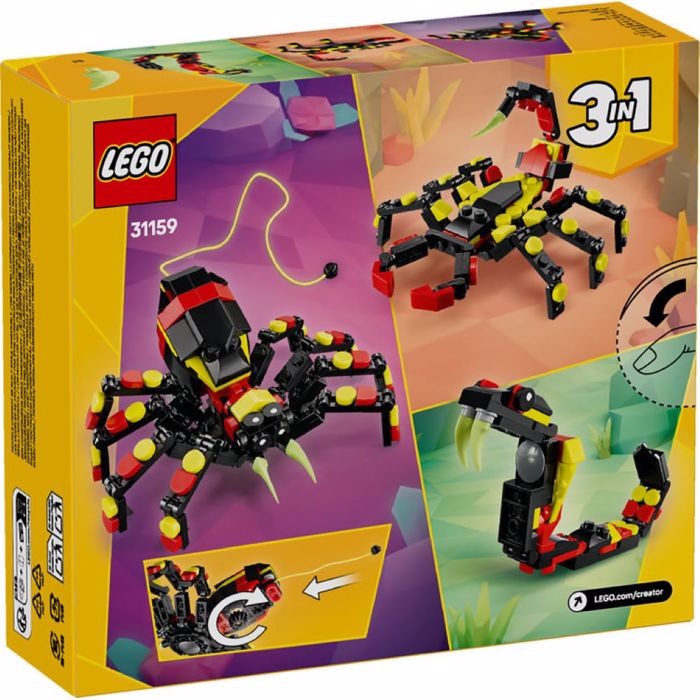 LEGO 31159 WILD ANIMALS: SURPISING SPIDER