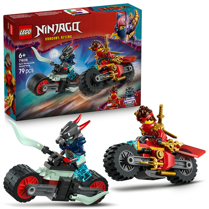 LEGO 71838 KAI'S MOTORCYCLE SPEED RACE