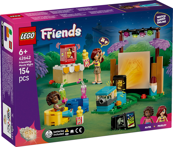 LEGO 42642 FRIENDSHIP MOVIE NIGHT