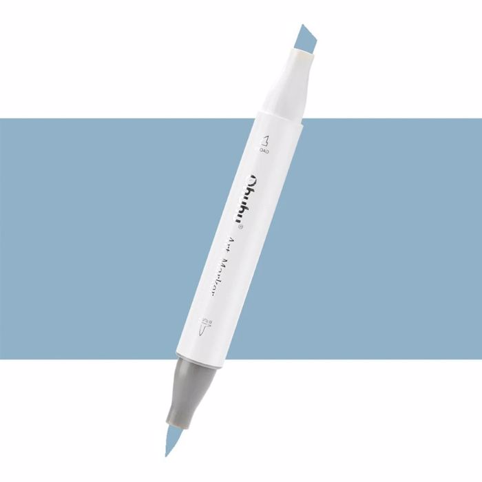 OHUHU MARKADOROS ALKOOLIS BRUSH & CHISEL N.MG060 BLUE GREY