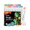 OHUHU MARKADOROI AKRuLIKOI BRUSH & FINE SET 36tmx